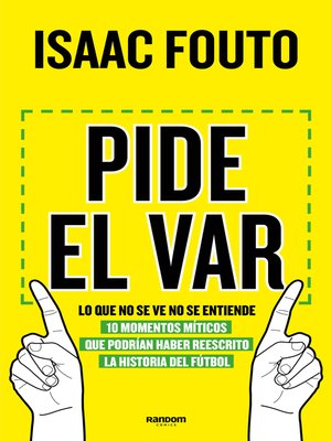 cover image of Pide el VAR. Lo que no se ve no se entiende